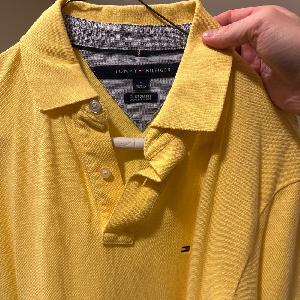 Tommy Hilfiger Yellow Polo